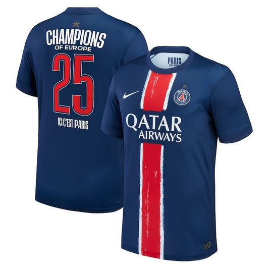 Maillot Collector Domicile Stadium PSG Nike 24/25 - Champions of Europe 2025