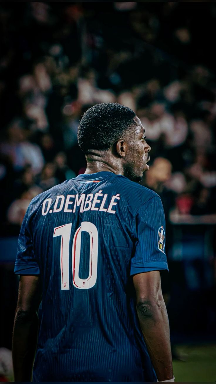 Maillot Pro Domicile Stadium PSG Nike 25/26 avec étoile - Flocage Dembélé